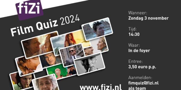 fiZi Filmquiz: zondagmiddag 3 november